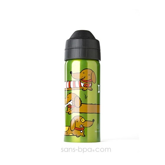 Cocoon - Little Chien - gourde 500 ml - Isotherme & anti-fuite - Ecococoon 