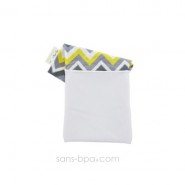 Sac Gourmandise ZIG-ZAG GRIS