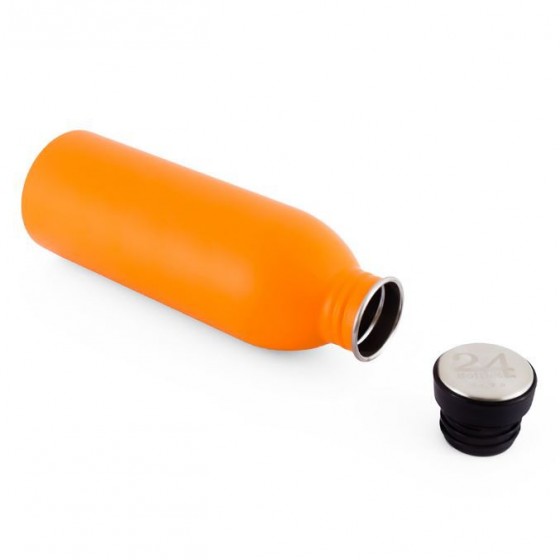 Gourde inox 500 ml Orange