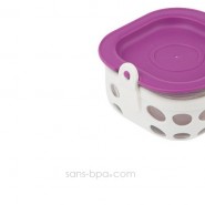 Boite repas verre gainé Small - Mandarine