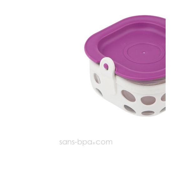 Boite repas verre gainé Small - Mandarine