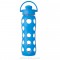 Bouteille verre 650ml FLIP - Turquoise