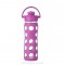 Bouteille verre 475ml FLIP Turquoise