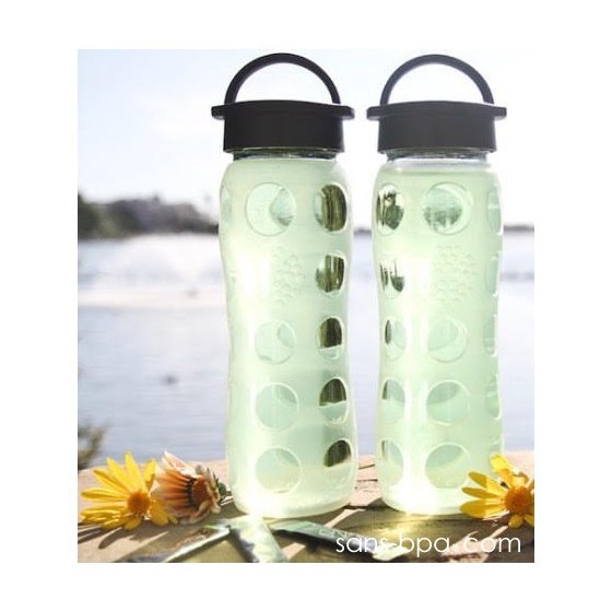 Gourde verre 650 ml CLEAR