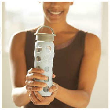 Gourde verre 650 ml CLEAR 2