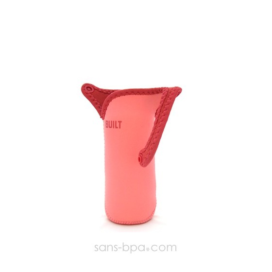 Etui Rose isotherme pour bouteilles et gourdes 300/500 ml