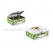 Valisette métal CHOUETTE VIOLETTE