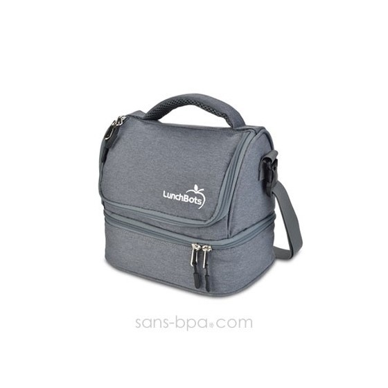 Sac isotherme - Bleu / Gris