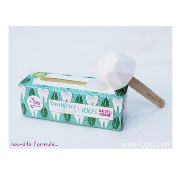 Dentifrice solide Menthe poivrée 20g 2