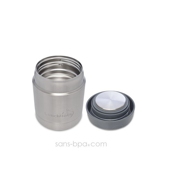 Boite repas isotherme 240 ml GRIS