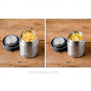 Boite repas isotherme 235 ml GRIS