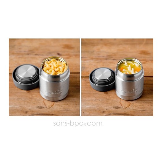Boite repas isotherme 235 ml GRIS