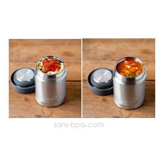 Boite repas isotherme 350 ml BLEU