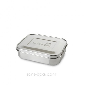 Boite 3 compartiments 100% inox TRIO 2
