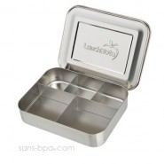 Boite 5 compartiments 100% inox CINCO XL