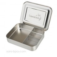 Boite 3 compartiments 100% inox TRIO XL