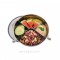 Boite inox compartiments diam 19cm