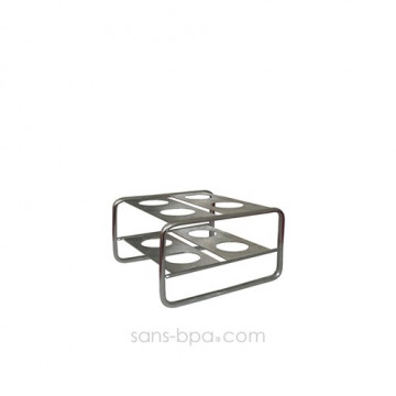 Support à 4 Moules inox FreezyCup