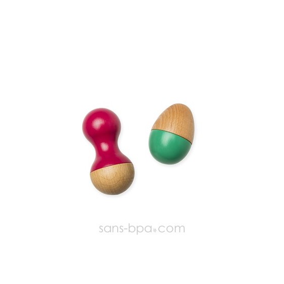 Mini Maracas bois - LILI