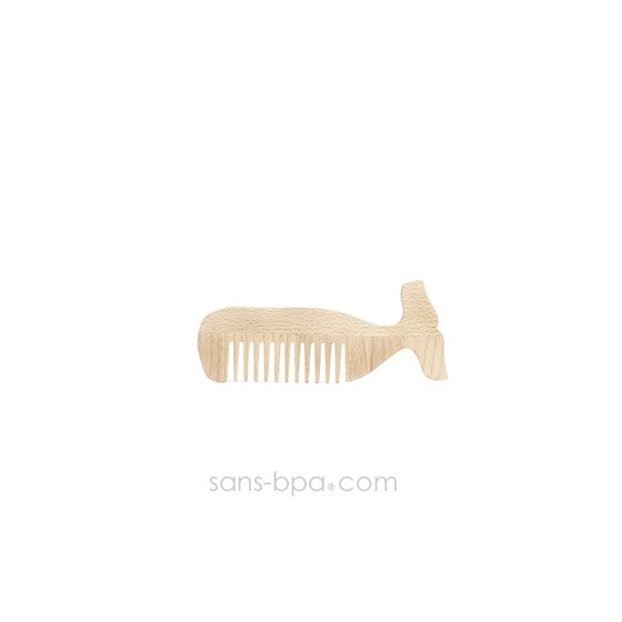 Peigne bois - Baleine