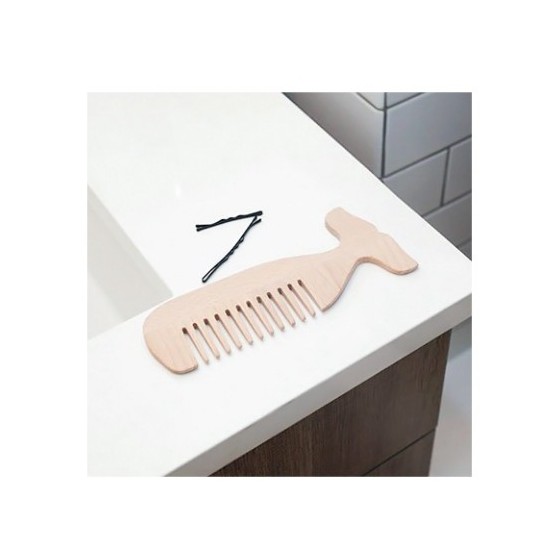 Peigne bois - Baleine