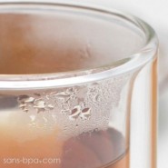 Lot 2 verres à thé double paroi