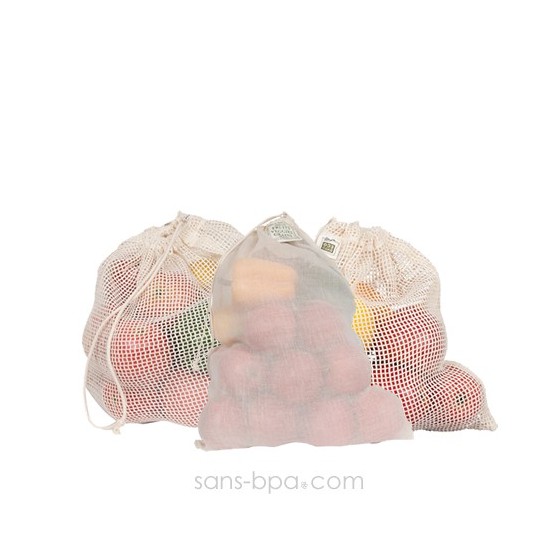 Assortiment 3 sacs Fruits & Légumes