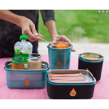 Pack Boite nomade AquaHeat  500ml + 4 sachets HOT 2