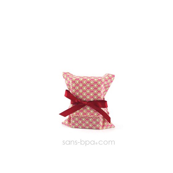 Pochette cadeau tissu Bio - Smart Rose