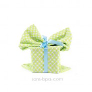 Pochette cadeau tissu Bio - Smart Rose