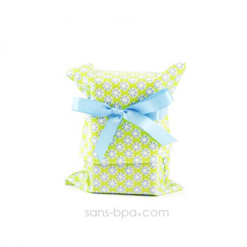 Pochette cadeau tissu Bio - Smart Rose 2