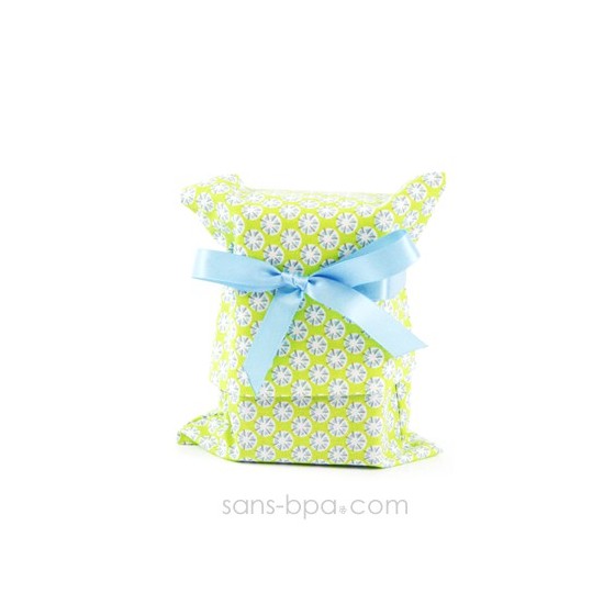 Pochette cadeau tissu Bio - Smart Rose