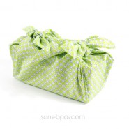 Furoshiki cadeau tissu Bio - Rose