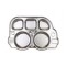 Plateau repas inox DINDIN