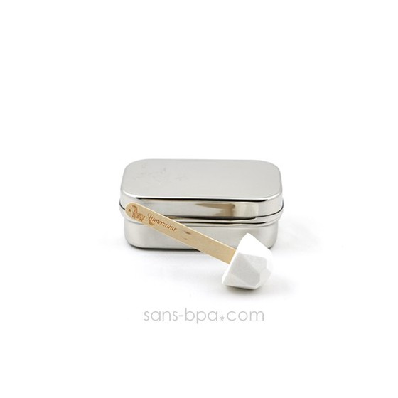 Pack boite inox & dentifrice solide
