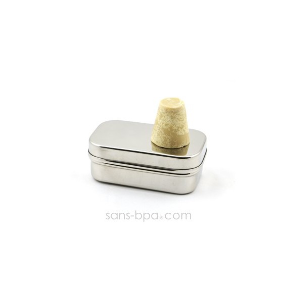 Pack boite inox & dentifrice solide