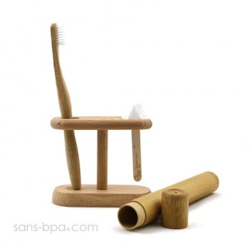 Pack TRIO dents : Dentifrice + brosse à dents Supersoft + étui