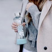 Gourde verre 550 ml MAGNOLIA