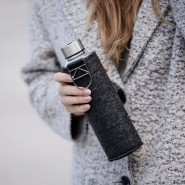 Gourde verre 550 ml - Onyx - MISMATCH