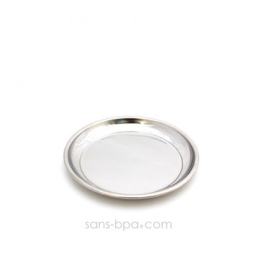 Assiette inox 14 cm PLATE