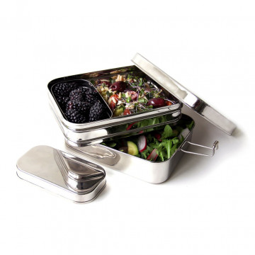 Set inox 3-en-1 GEANT - ECOLUNCHBOX 2