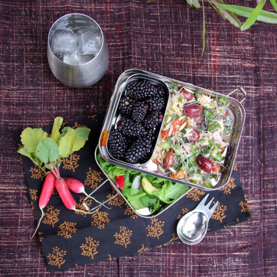 Set inox 3-en-1 GEANT - ECOLUNCHBOX
