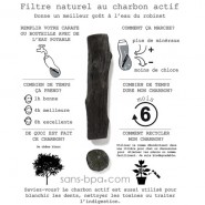 Bouteille filtrante 800ml EAU GOOD - Azur 