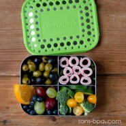 Boite 4 compartiments 100% inox QUAD GREEN