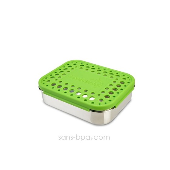 Boite 4 compartiments 100% inox QUAD GREEN