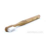 Lot 4 Brosses à dents bambou - Poils médium - Jolie Ronde