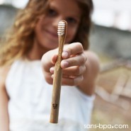 Lot 2 Brosses à dents bambou - Poils médium - Jolie Ronde