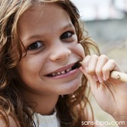 Lot 2 Brosses à dents bambou - Poils médium - Jolie Ronde