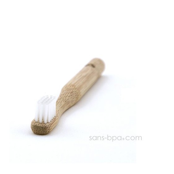 Lot 2 Brosses à dents bambou - Poils médium - Jolie Ronde