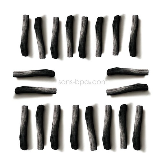 Lot 5 charbons Actif Binchotan